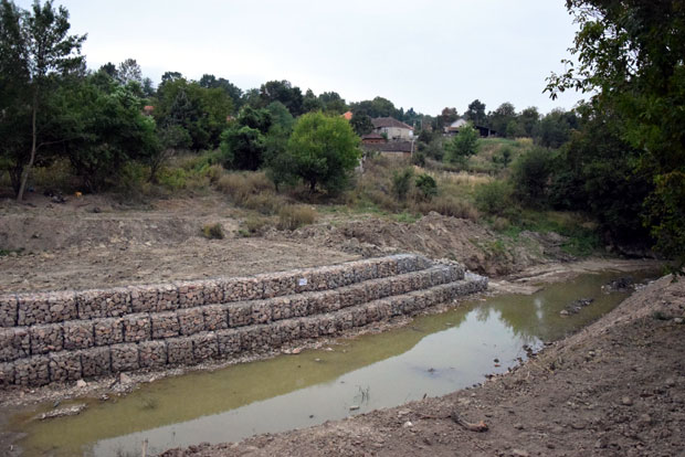 Регулацијом Белице санирају клизиште